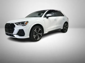 WHITE, 2023 AUDI Q3/BLACK OPTIC PKG/UPGRADED 20" WHEELS/PREMIUM PLUS Image 