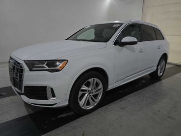 WHITE, 2022 AUDI Q7/PREMIUM PLUS /EXECUTIVE PKG/VENTILTAED SEATS Image 