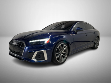 BLUE, 2021 AUDI A5 Image 