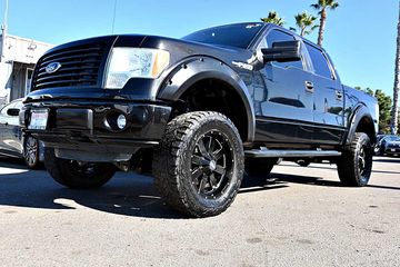 BLACK, 2014 FORD F150 SUPERCREW CAB Image 