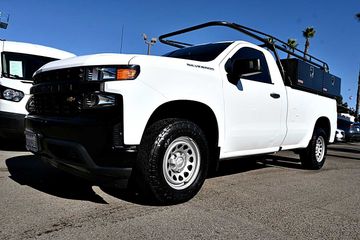 WHITE, 2019 CHEVROLET SILVERADO 1500 REGULAR CAB Image 