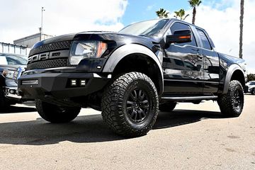 BLACK, 2010 FORD F150 SUPER CAB Image 