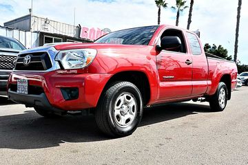 BURGUNDY, 2013 TOYOTA TACOMA ACCESS CAB Image 