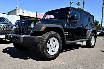 BLACK, 2018 JEEP WRANGLER UNLIMITED Image 