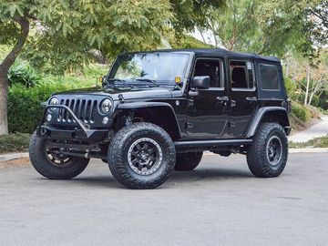 BLACK, 2016 JEEP WRANGLER UNLIMITED Image