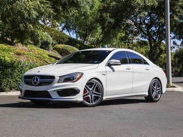WHITE, 2014 MERCEDES-BENZ CLA Image 
