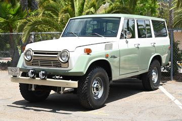 GREEN/WHITE, 1970 TOYOTA LAND CRUISER Image 