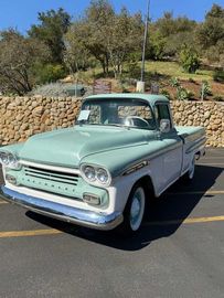 GREEN, 1959 CHEVROLET APACHE Image 