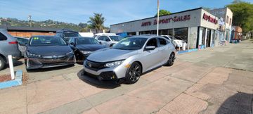 GRAY, 2017 HONDA CIVIC Image 