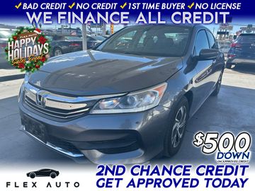 GREY, 2017 HONDA ACCORD Image 