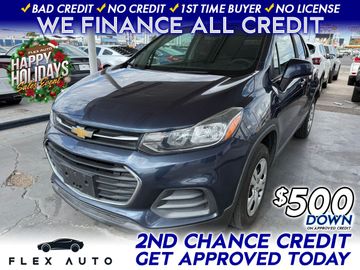 BLUE, 2018 CHEVROLET TRAX Image 