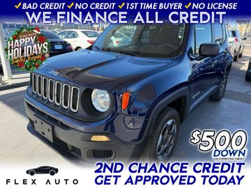 BLUE, 2017 JEEP RENEGADE Image 