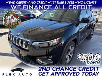 BLACK, 2019 JEEP CHEROKEE Image 