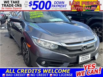 GRAY, 2017 HONDA CIVIC Image 