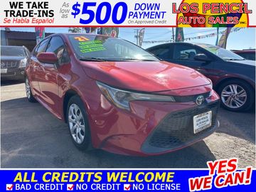 RED, 2021 TOYOTA COROLLA Image 