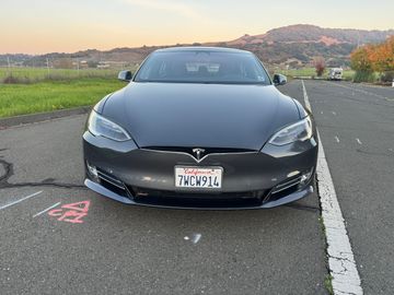GRAY, 2016 TESLA MODEL S Image 