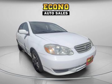 WHITE, 2003 TOYOTA COROLLA Image 