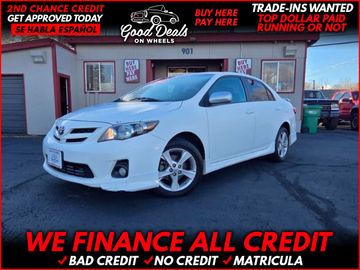 SUPER WHITE, 2011 TOYOTA COROLLA Image 