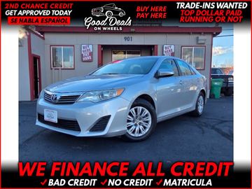 CLASSIC SILVER METALLIC, 2013 TOYOTA CAMRY Image 