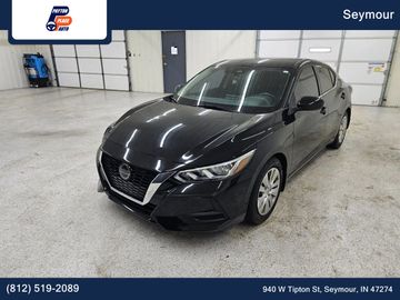 BLACK, 2021 NISSAN SENTRA Image 