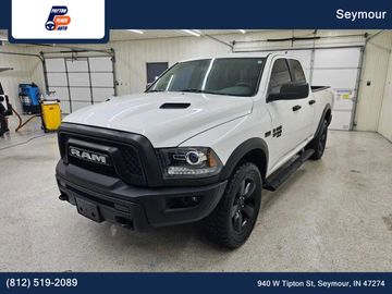 WHITE, 2020 RAM 1500 CLASSIC QUAD CAB Image 