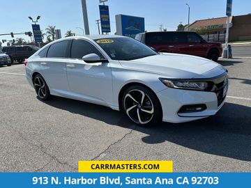 WHITE, 2019 HONDA ACCORD Image 