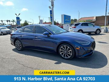 BLUE, 2022 HYUNDAI SONATA Image 