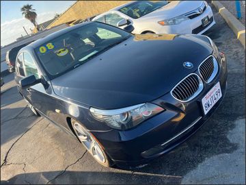 BLUE, 2008 BMW 5 SERIES Image 