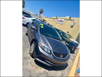 GREY, 2014 HONDA CIVIC Image 