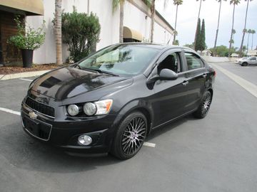 BLACK, 2014 CHEVROLET SONIC Image 