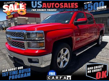 2015 CHEVROLET SILVERADO 1500 CREW CAB for sale in LAS VEGAS