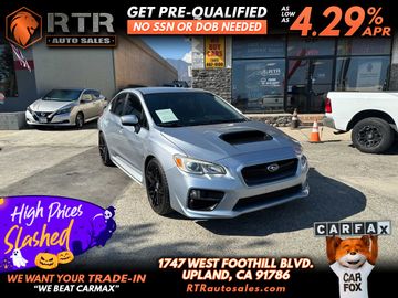 SILVER, 2016 SUBARU WRX Image 