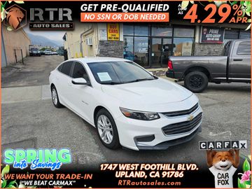 2016 CHEVROLET MALIBU for sale in UPLAND