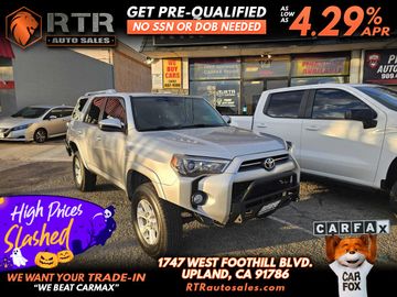 SILVER, 2021 TOYOTA 4RUNNER Image 