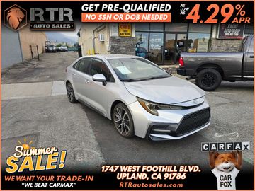 2022 TOYOTA COROLLA for sale in UPLAND