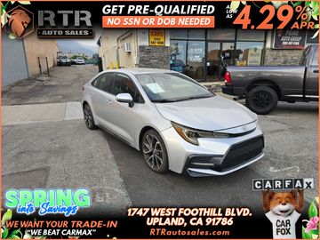2022 TOYOTA COROLLA for sale in UPLAND