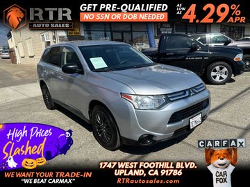 SILVER, 2014 MITSUBISHI OUTLANDER Image 