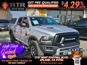SILVER, 2016 RAM 1500 CREW CAB Image 