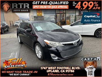 2013 TOYOTA AVALON for sale in UPLAND