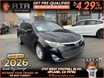 BLACK, 2013 TOYOTA AVALON Image 