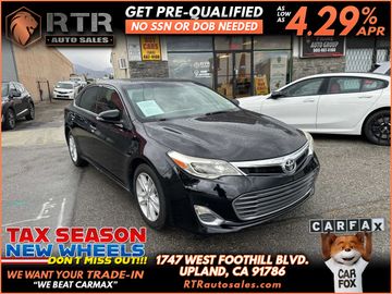 2013 TOYOTA AVALON for sale in UPLAND