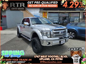 2013 FORD F150 SUPERCREW CAB for sale in UPLAND