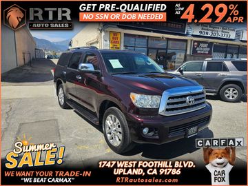 2012 TOYOTA SEQUOIA for sale in UPLAND