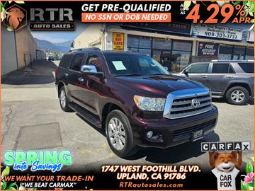 2012 TOYOTA SEQUOIA for sale in UPLAND