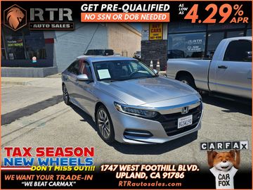 2018 HONDA ACCORD HYBRID for sale in UPLAND