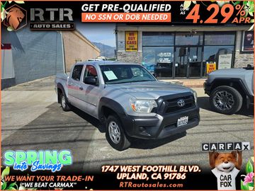 2012 TOYOTA TACOMA DOUBLE CAB for sale in UPLAND