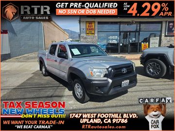 2012 TOYOTA TACOMA DOUBLE CAB for sale in UPLAND