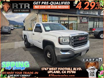 2016 GMC SIERRA 1500 REGULAR CAB for sale in UPLAND