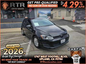 BLACK, 2015 VOLKSWAGEN GOLF Image 