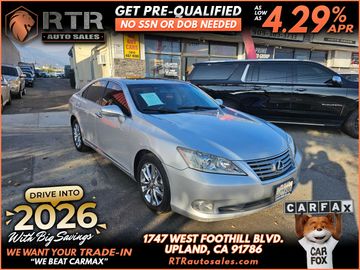2012 LEXUS ES for sale in UPLAND